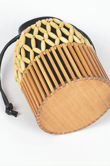 Black Bamboo Clutch image 3